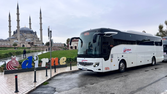 EDİRNE MARKASI LOKUM TURİZM ‘İLK SEFERİNE’ ÇIKTI